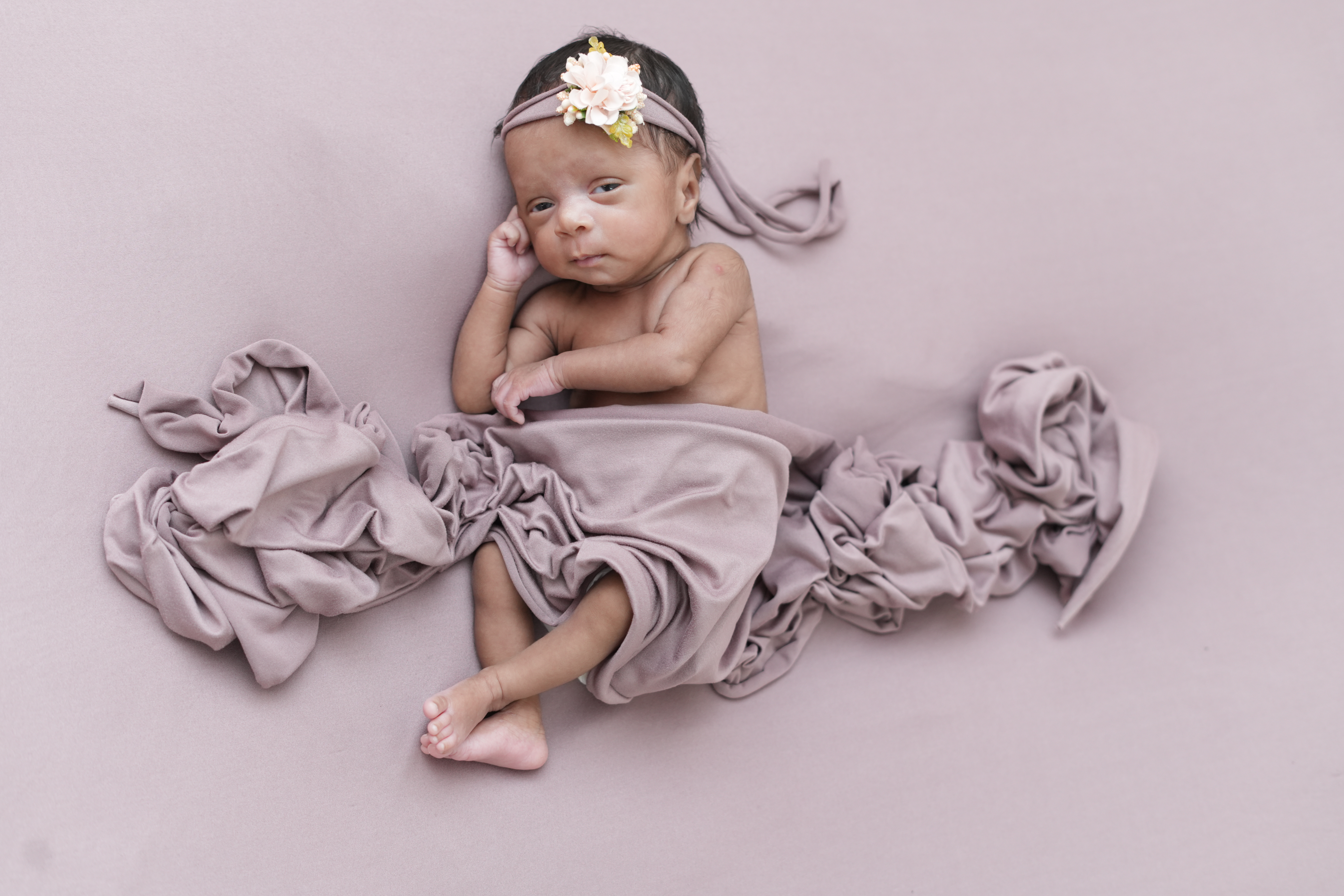 Baby photography session